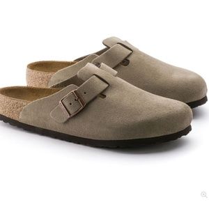 BRAND NEW Birkenstock Boston Soft Footbed Suede Leather